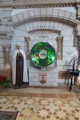 BETHLEHEM, Palestinian Authority, January 28, 2020: Carmelite convent on the Hill of David.