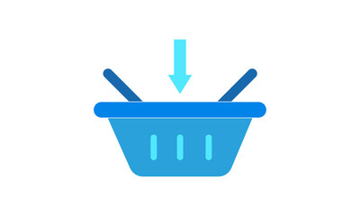 Add to cart icon vector illustration.