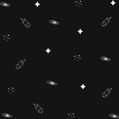 space frn and buttons for web vector