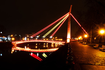 Fototapeta na wymiar city landscape with a bridge
