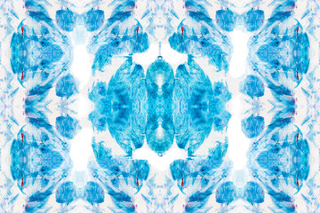 Watercolor blue background