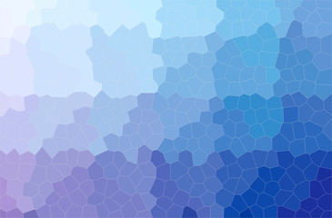 Abstract illustration of blue and purple Little Hexagon background