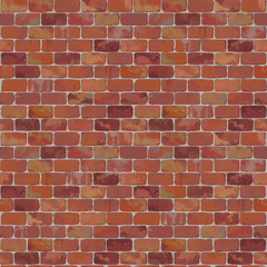 Fototapeta premium 手描き風 レンガ 煉瓦 背景 画像素材