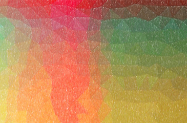 Abstract illustration of green, red and yellow Color Pencil with big coverage background.