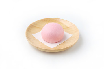 まんじゅう 饅頭 日本のお菓子 和菓子 白背景