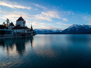 Oberhofen Castle Lake Thun, Switzerland