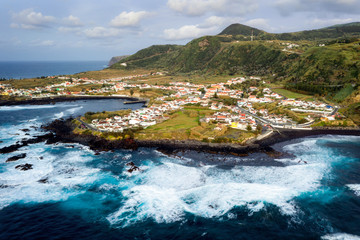 Fototapeta na wymiar Mosteiros at Sao Miguel Island, Azores