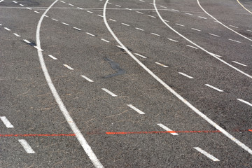 Park treadmill, outdoor running track.