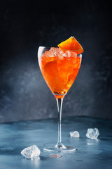 Italian aperitif Aperol Spriz
