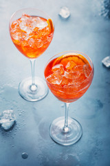 Italian aperitif Aperol Spriz