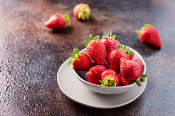 Fresh sweet strawberry