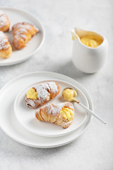 Italian traditional dessert aragosta