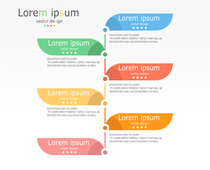 diagram Business and Education design  vector illustration