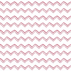 Naklejka premium Seamless abstract pattern design hand, art drawing.
