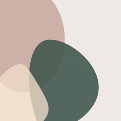 Green background abstract concept vector illustration