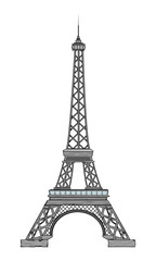 Eiffel Flat design