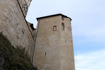 Château des ducs de Wurtemberg à Montbéliard construit au 13 ème siècle - ville de Montbéliard - Département du Doubs - Région Franche Comté - France - Vue de l'extérieur