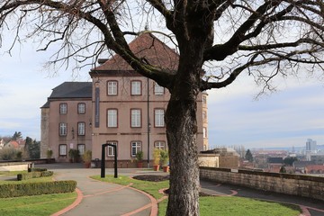 Château des ducs de Wurtemberg à Montbéliard construit au 13 ème siècle - ville de...
