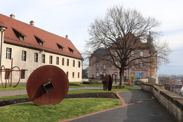 Château des ducs de Wurtemberg à Montbéliard construit au 13 ème siècle - ville de...