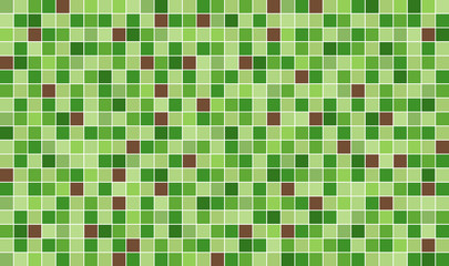 Abstract square pixel mosaic background.