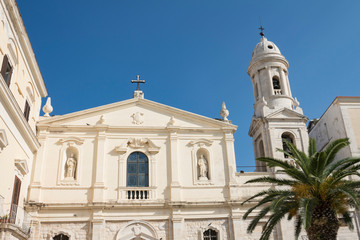 Fototapeta na wymiar Carmine Church in Trani, Italy 4