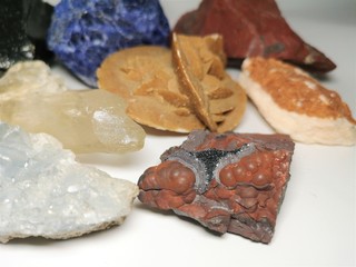Mineralien Sammlung