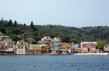 Fototapeta premium Longos auf Paxos