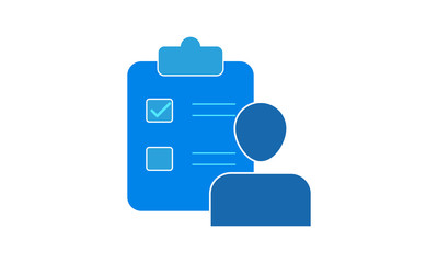 Checklist icon for business tasks and planning