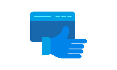 Customer feedback icon for reviews and suggestions