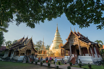 Fototapeta premium TAJLANDIA CHIANG MAI WAT PHRA SINGH