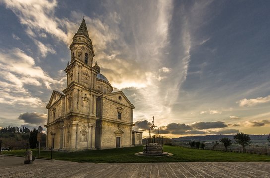 Church Of San Biagio In Montepulciano In Tuscany