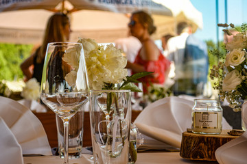 elegant summer party