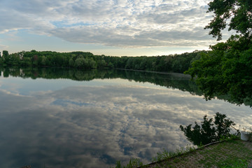 lake in summer
