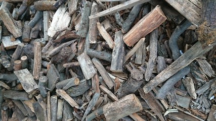 pile of wood
