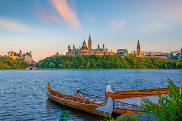 Parliament Hill in Ottawa, Ontario, Canada