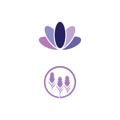 Lavender Logo Template vector symbol