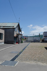 Naklejka premium 街の風景