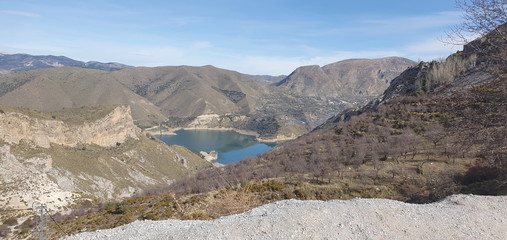 landscape in the mountains