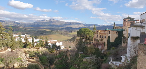 Fototapeta premium view of ronda spain