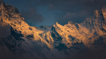 Mountains at Sunset