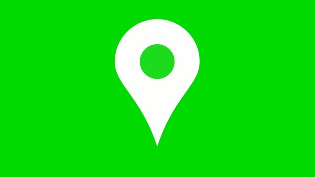 map pointer with icon 