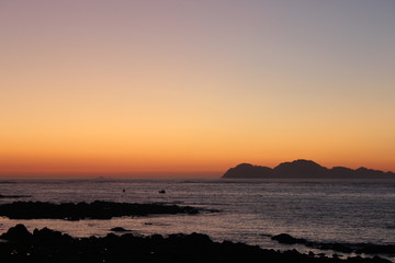 Fototapeta premium Puesta de sol