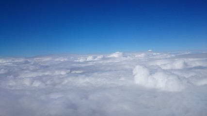 Above the clouds