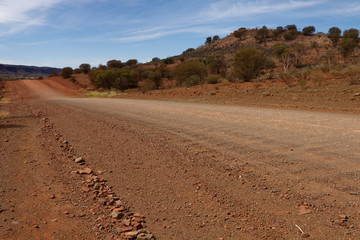 Droga przez Outback w stanei Northern Territory © Miroslaw