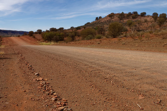 Droga przez Outback w stanei Northern Territory