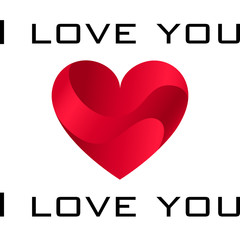 I love you Design for Marriage, Dating, Happy Valentines Day Background