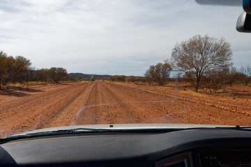 Droga przez Outback w stanei Northern Territory © Miroslaw