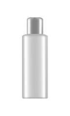 3d bottle mockup isolated on white background