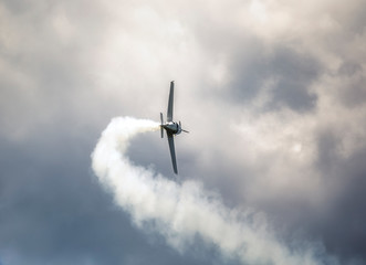 airplane in the sky