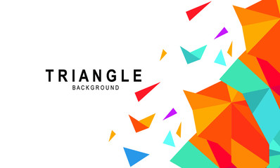 Triangle Background Elegant Eps 10